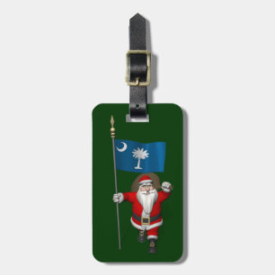 Jultomten med sydammolina bagagebricka