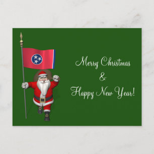 Jultomten med Tennessee-utmärkelse Helg Vykort
