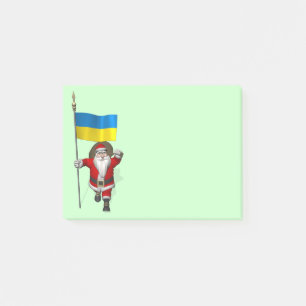 Jultomten med Ukrainas samtycke Post-it Block