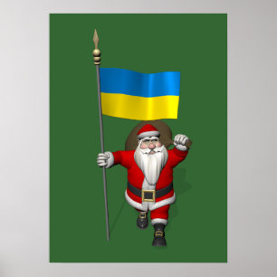 Jultomten med Ukrainas samtycke Poster