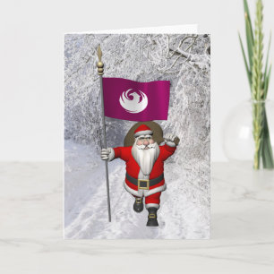 Jultomten med utformning av Phoenix Helgkort