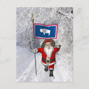 Jultomten med Wyoming som förevändning Helg Vykort