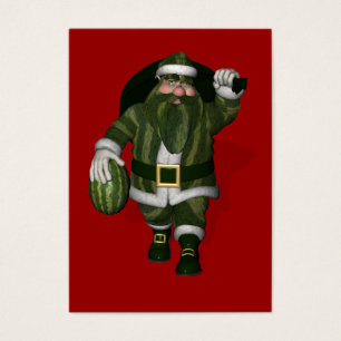 jultomten Melon Farmer Visitkort