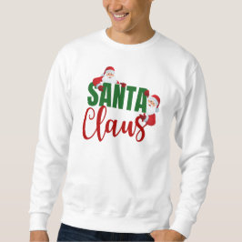 Jultomten Modern minimalistisk Trendig - jul Lång Ärmad Tröja
