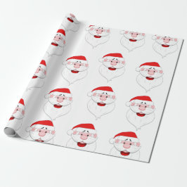Jultomten Mönster Presentpapper