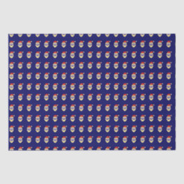 Jultomten Mönster Tissue Paper