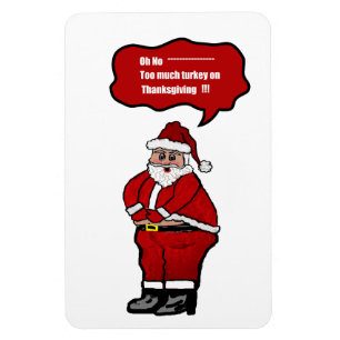 Jultomten/mycket Turkiet Magnet