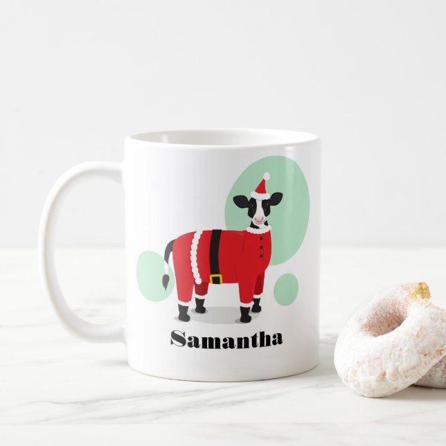 jultomten Namn jul Kaffemugg (Med munk)