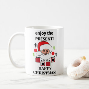 Jultomten Njut av jultomten i Lycklig Kaffemugg