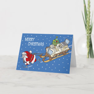 Jultomten nr 04 helgkort