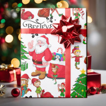 Jultomten och Elves på julen Kväll - tro