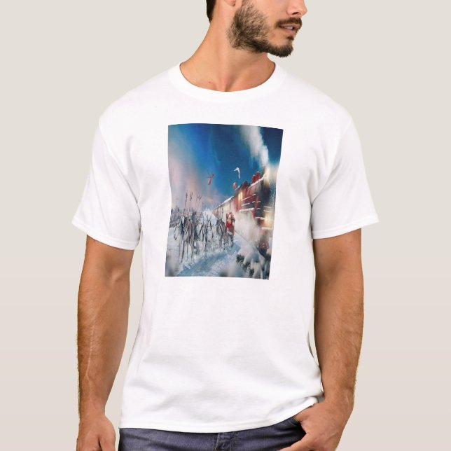 JULTOMTEN och EXPRESS T Shirt (Framsida)