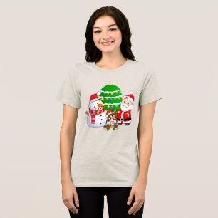 Jultomten och God jul T Shirt