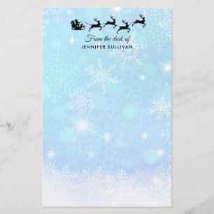 Jultomten och hans flygande renare brevpapper