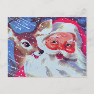 Jultomten och hans renare julhelg vykort