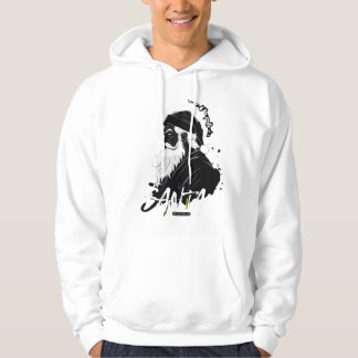 Jultomten och julgranen Mugg Hoodie