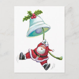 Jultomten- och julkort helg vykort