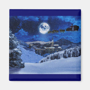 Jultomten och nordpolenmagneten magnet