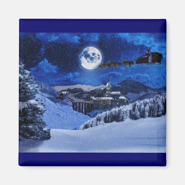 Jultomten och Nordpolens Magnet (Framsidan)
