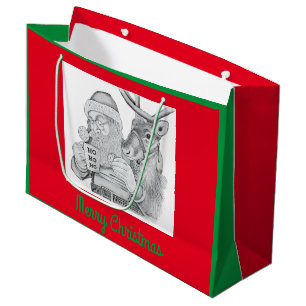 Jultomten och renar