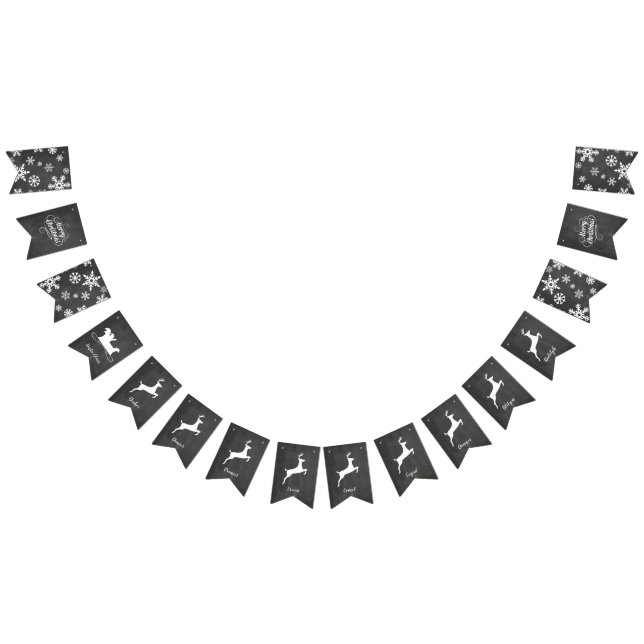 Jultomten och renar vimplar (Alla)