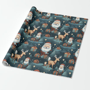 Jultomten och renarna presentpapper