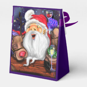 Jultomten och renerna - Julfonen Party - Cheer Presentaskar