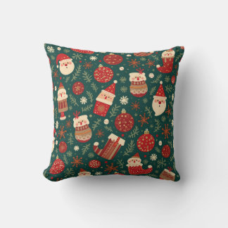 Jultomten och Rudolph Cushion Kudde
