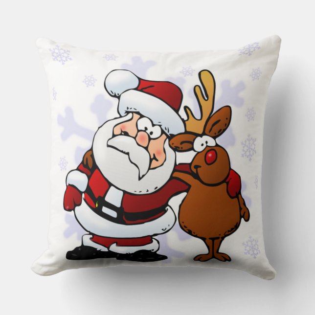JULTOMTEN OCH RUDOLPH KUDDE (Framsida)