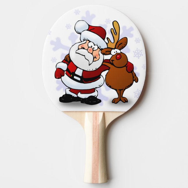 JULTOMTEN OCH RUDOLPH PINGISRACKET (Framsidan)