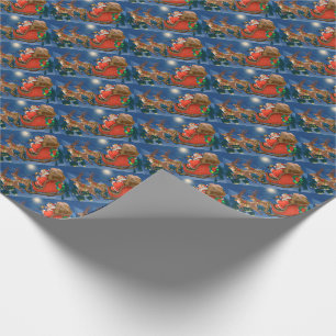 Jultomten och Sleigh Presentpapper
