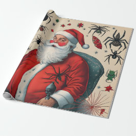 Jultomten och spindlar presentpapper