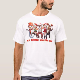 Jultomten och vänner t shirt