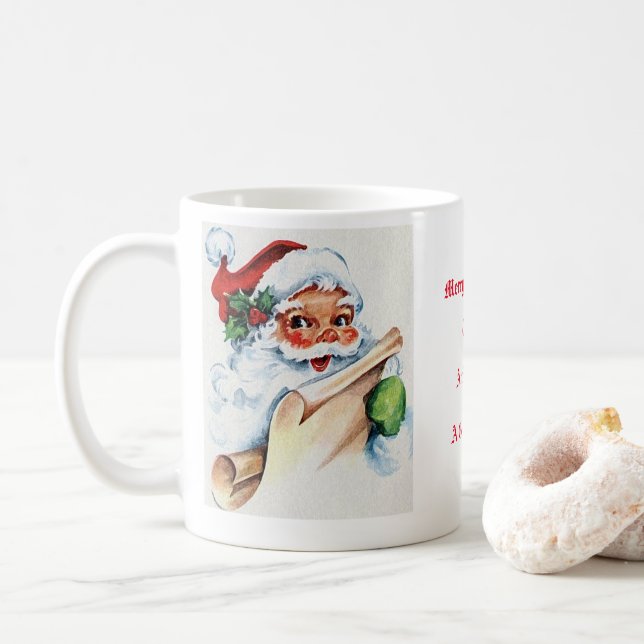 Jultomten Old Fashioned Kaffemugg (Med munk)