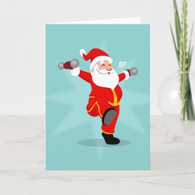Jultomten övningar i ändamålsenlighet kort (Framsida)