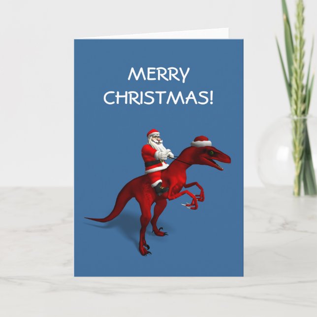 Jultomten på Dino Helgkort (Framsida)