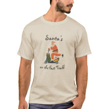 Jultomten på en skottjul T-Shirt