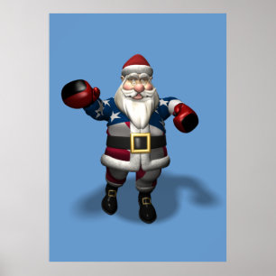 Jultomten på startdagen poster
