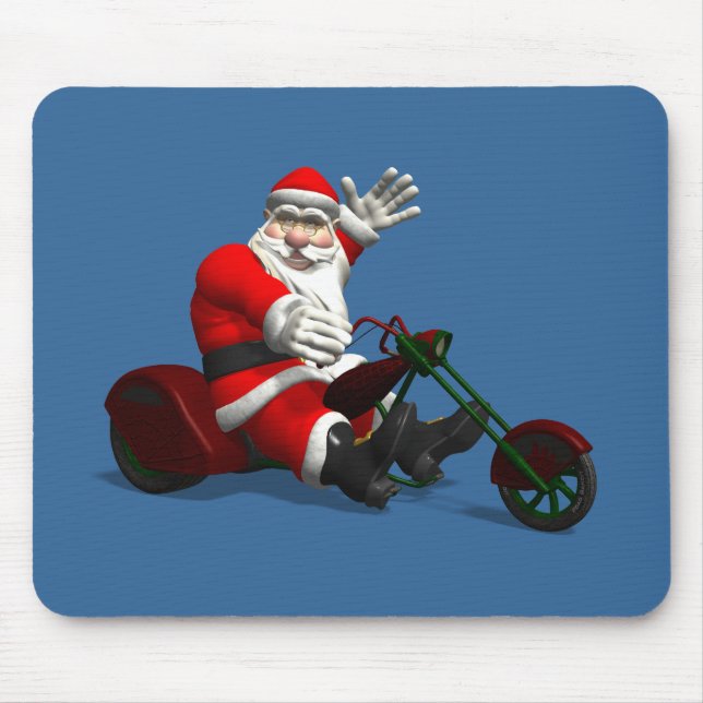 Jultomten på Trike Musmatta (Framsidan)
