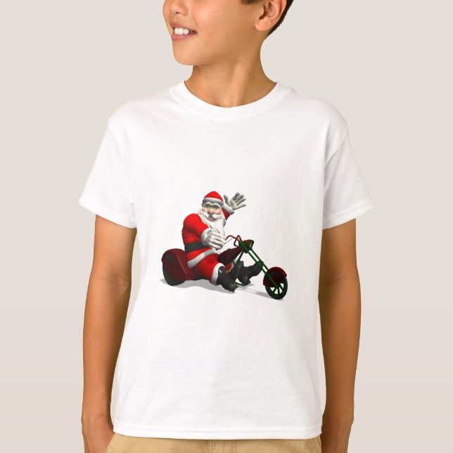 Jultomten på Trike Tee (Framsida)