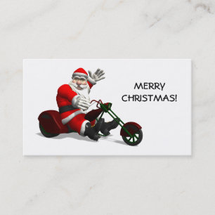 jultomten på Trike Visitkort