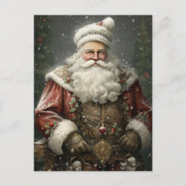 Jultomten Pappa jul AI Assist Porträtt Helg Vykort