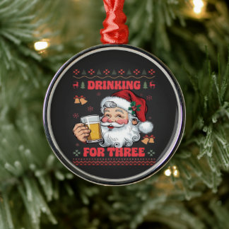 Jultomten par Chirstmas Julgransprydnad Metall