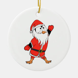 Jultomten Penguin Redo till jul Julgransprydnad Keramik