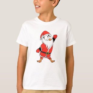 Jultomten Penguin Redo till jul T Shirt