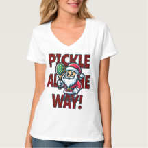 JULTOMTEN Pickle hela vägen! Pickleball Mascot