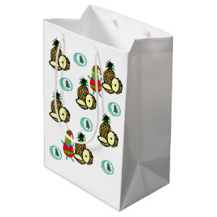 jultomten Pineapples Gift Bags