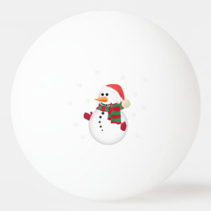 Jultomten Ping Pong Boll