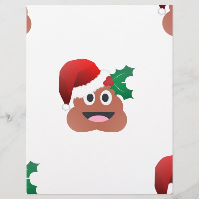 jultomten poop emoji (Framsida)