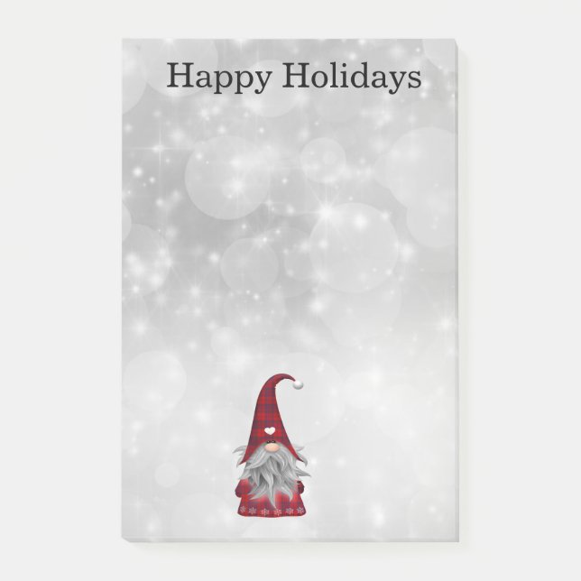 jultomten post-it block (Framsida)